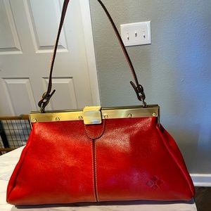 Bright Red Patricia Nash Purse Medium Handbag